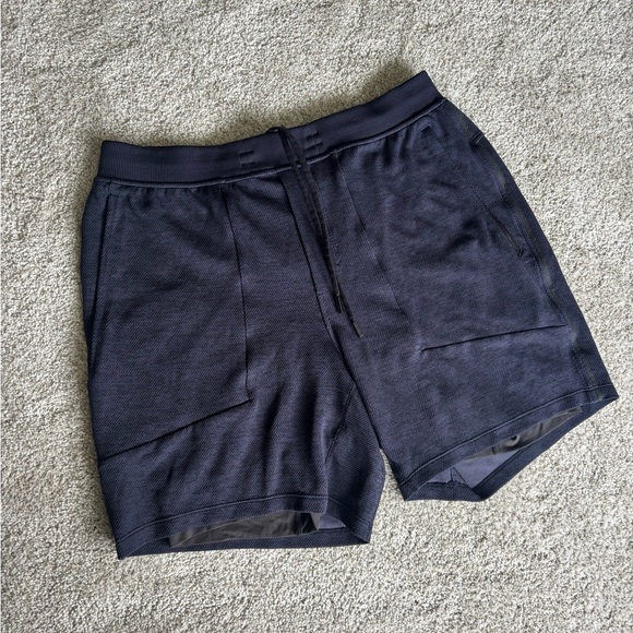 lululemon athletica Other - lululemon Navy Athletic Shorts with Liner